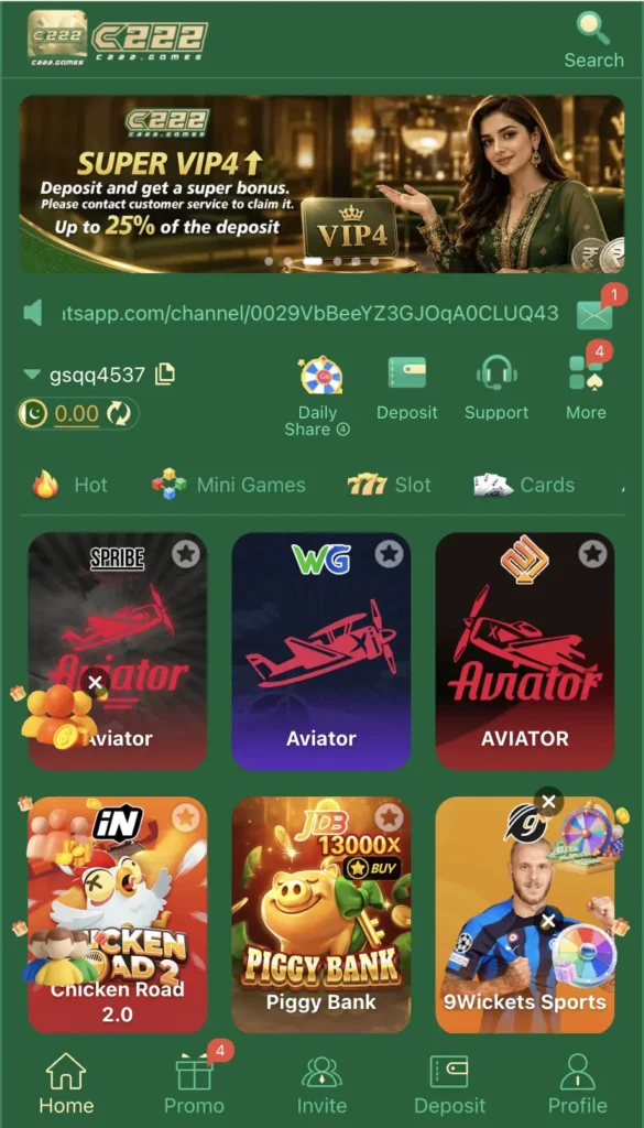 C222 Game - Latest Earning App