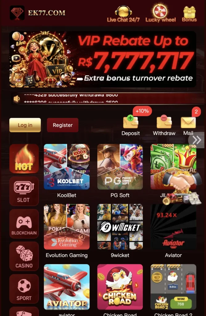 EK77 Game - Real Money App