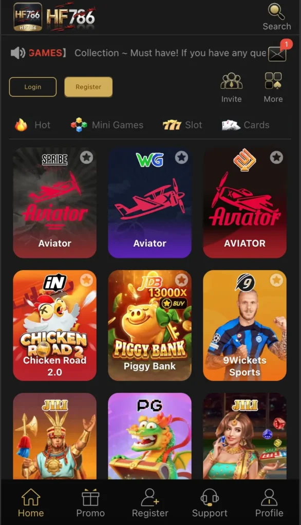 HF786 game - real money earning app