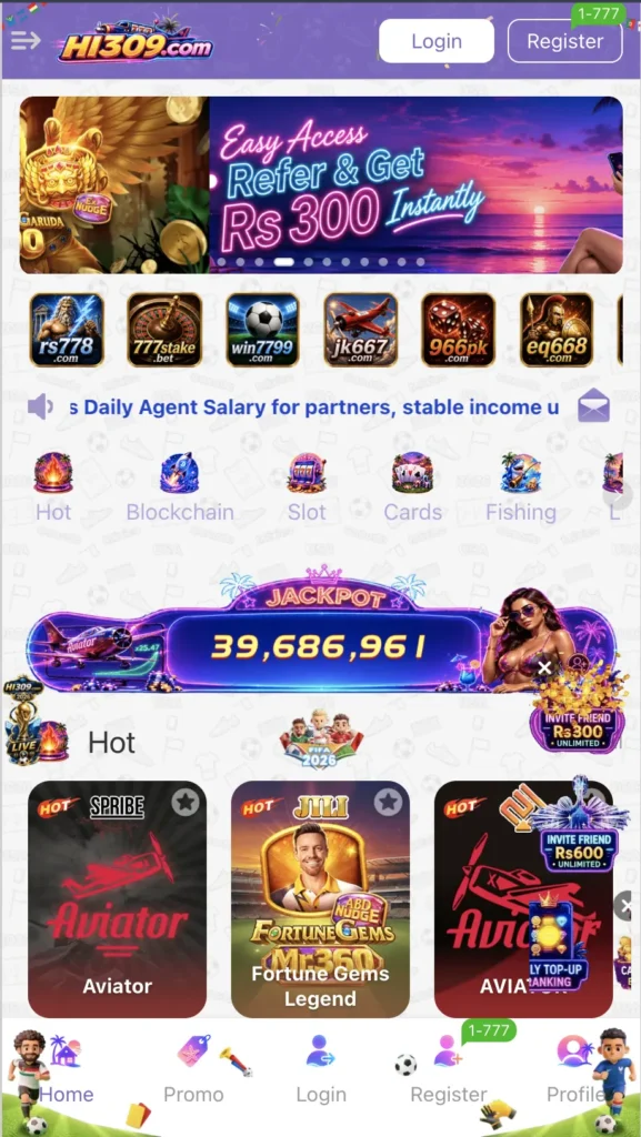 HI309 Game - Online Earning App