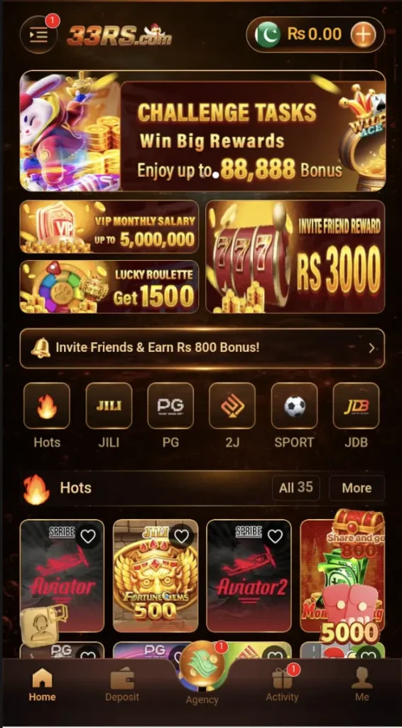 33RS Game - New Earning App 2026