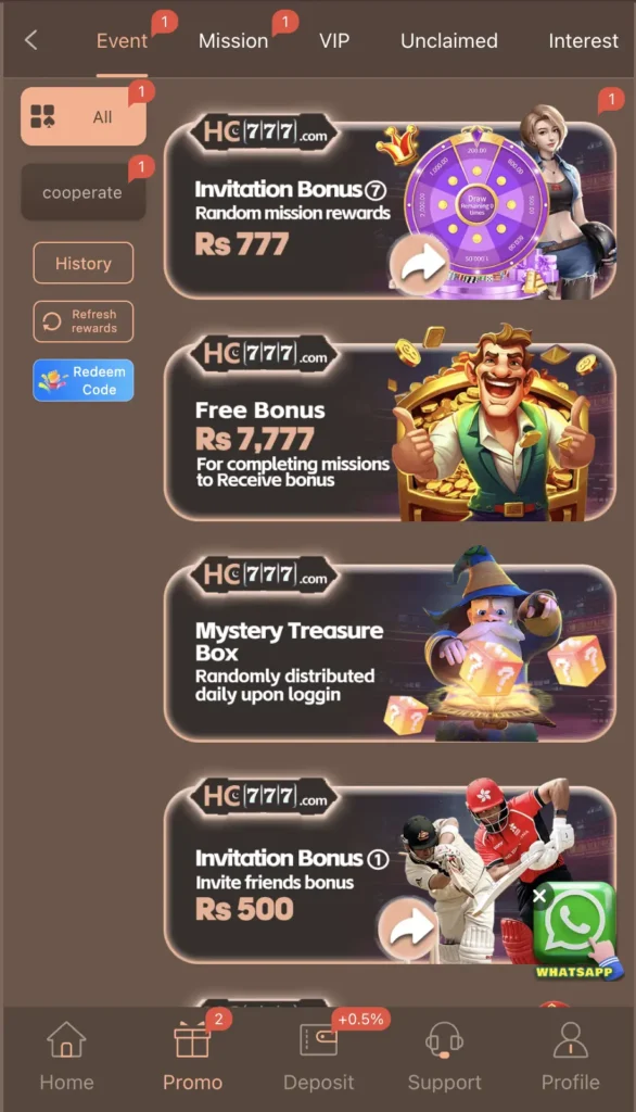 HC777 Game App