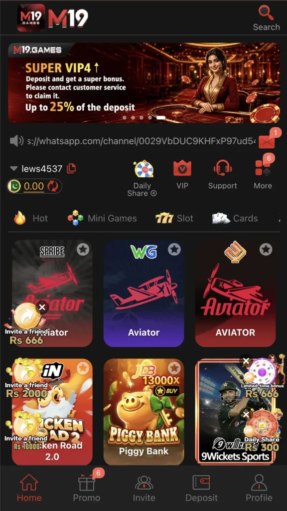 M19 Game - Online Earning App