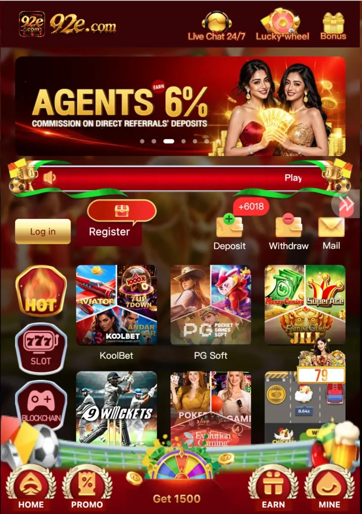 92e game - Real earning App