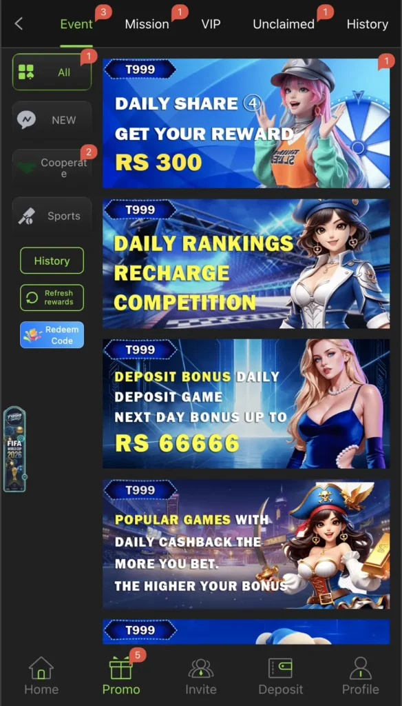 T999 Game App