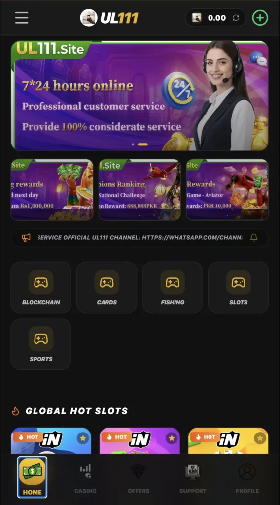 UL111 Game - Latest Earning App