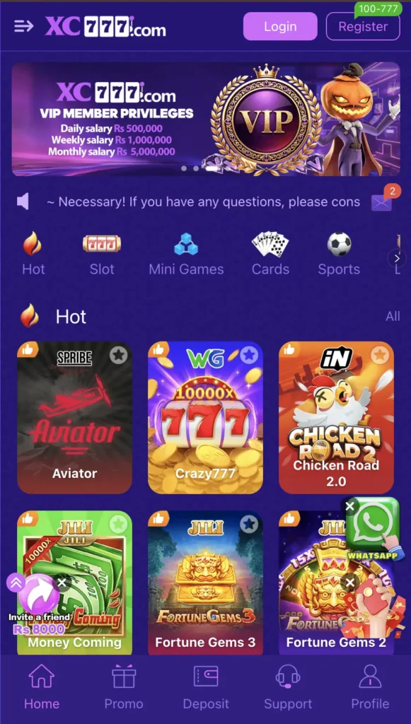 XC777 Game - New Online Earning App