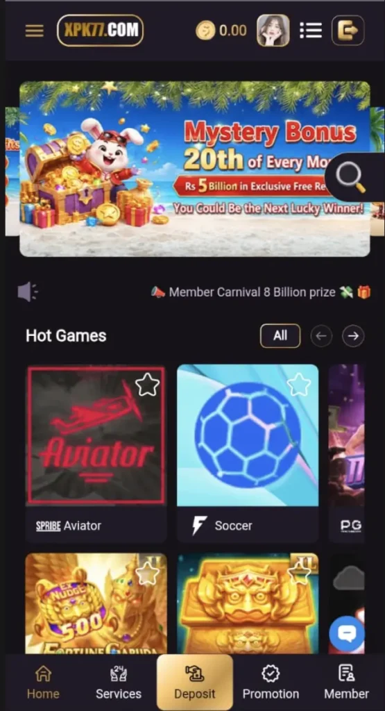 XPK77 Game - Real Money App