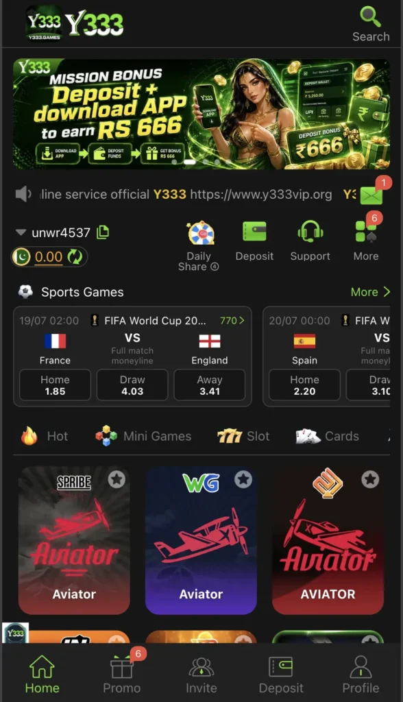 Y333 Game - Real Money App