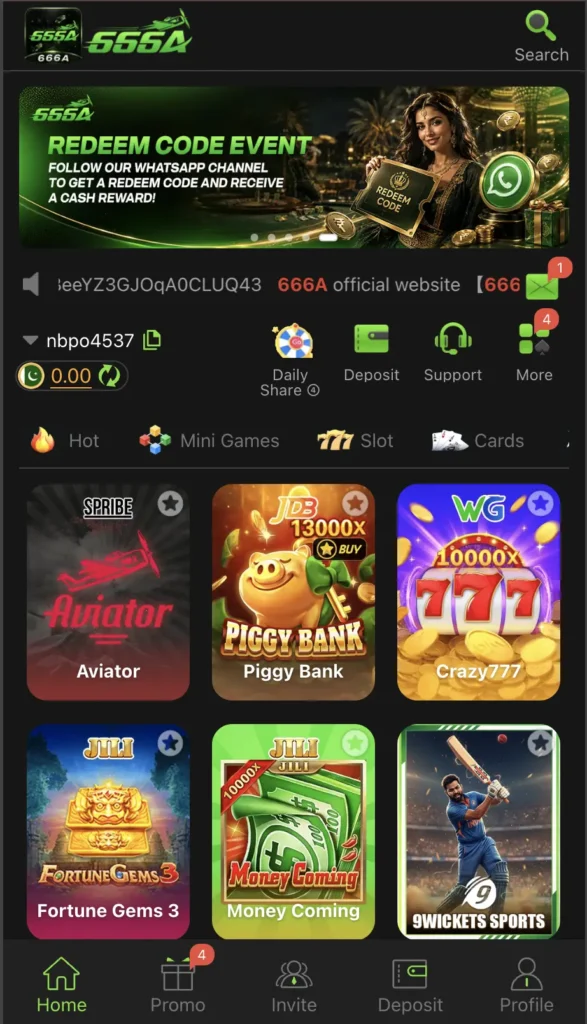 666A Game - New Earning App